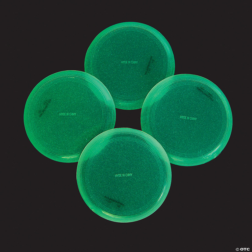 Glow-in-the-Dark Mini Flying Discs | Oriental Trading