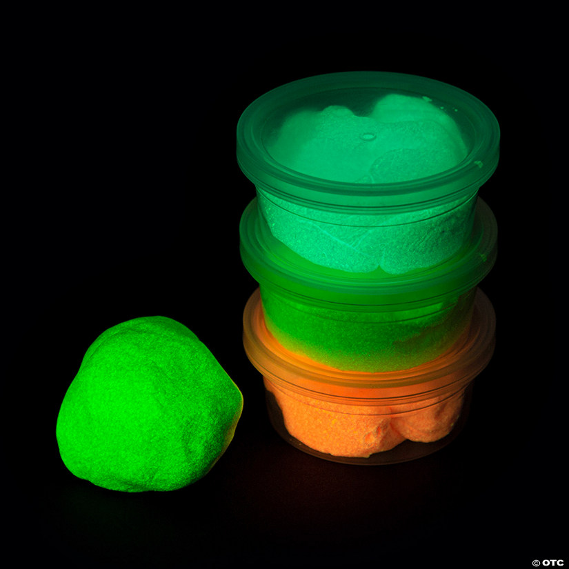 GlowintheDark Super Magic Foam 12 Pc. Oriental Trading