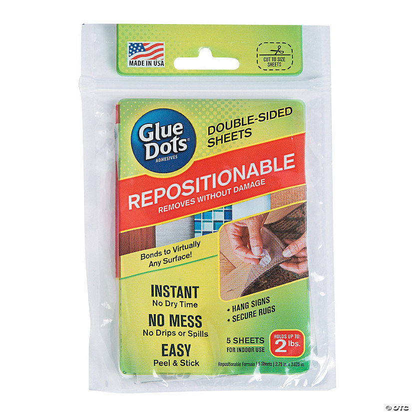 GlueDots® Repositionable Adhesive Sheets Discontinued