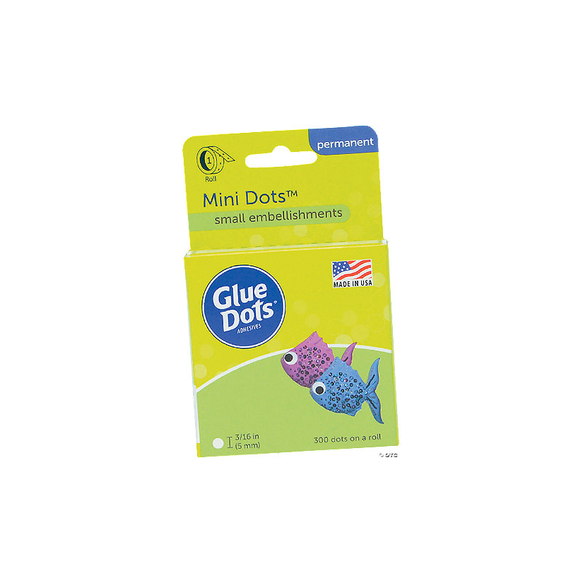 GlueDots<sup>&#174;</sup> Mini Adhesive Dots - 300 Pc. Image
