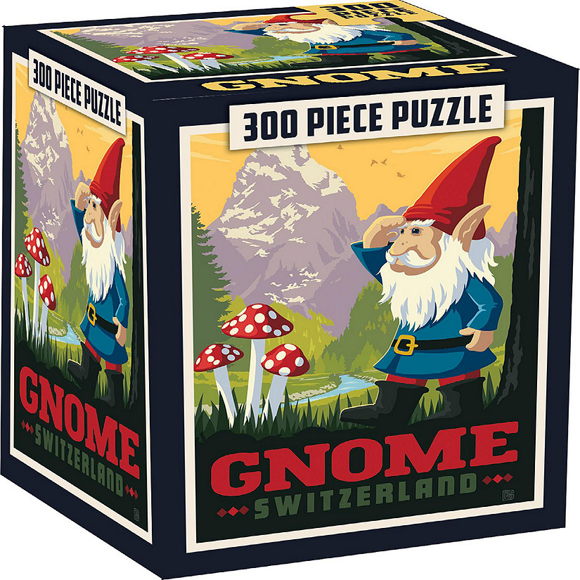 Gnome 300 Piece Jigsaw Puzzle Image