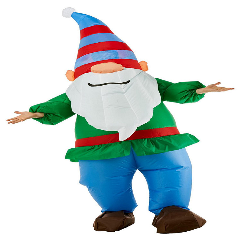 Gnome Adult Inflatable Costume  One Size Image