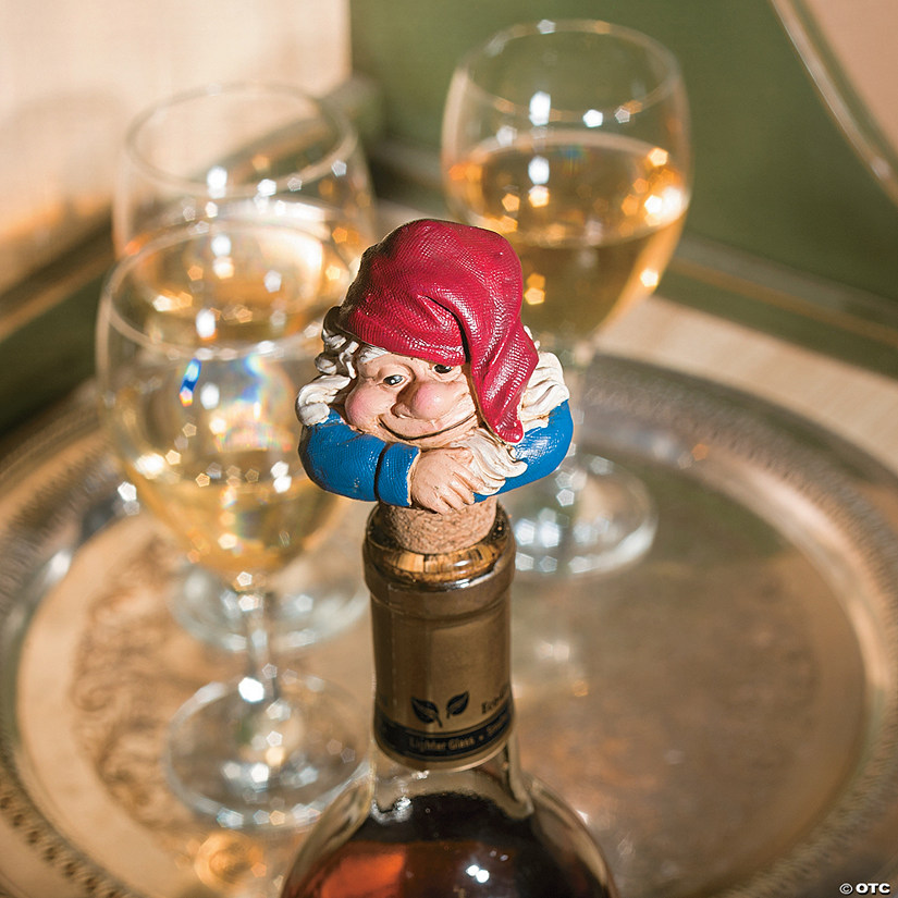 Gnome Wine Stopper Discontinued