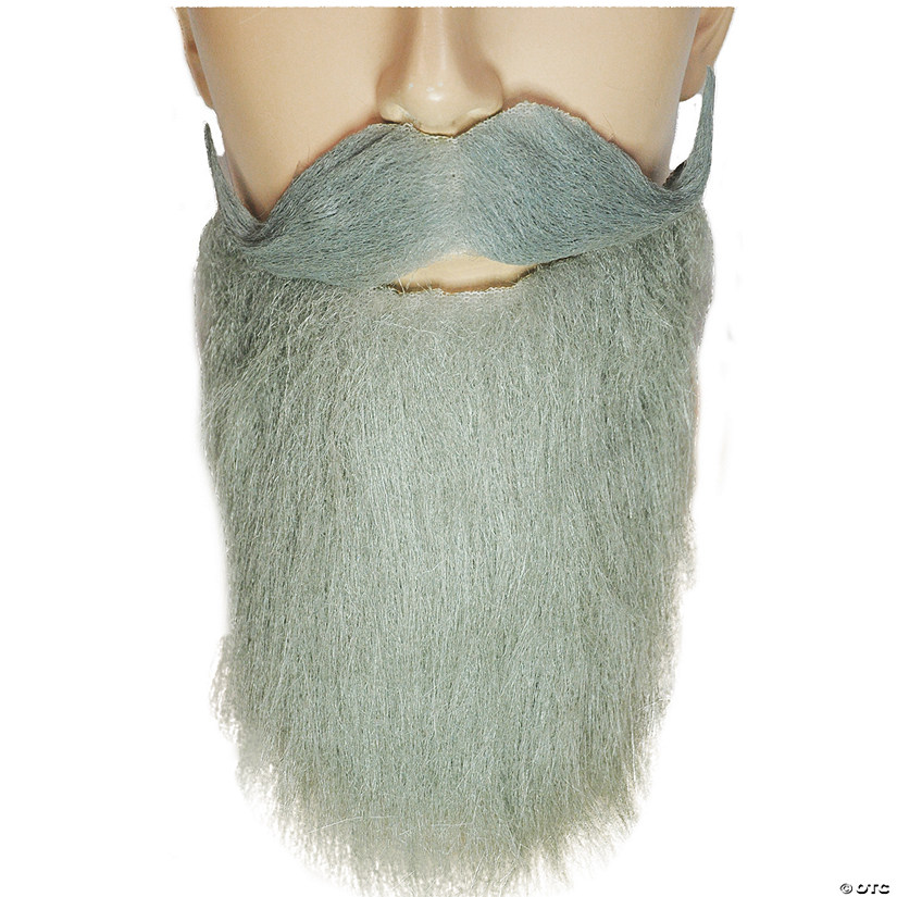 Goatee Mustache Full Grey Image