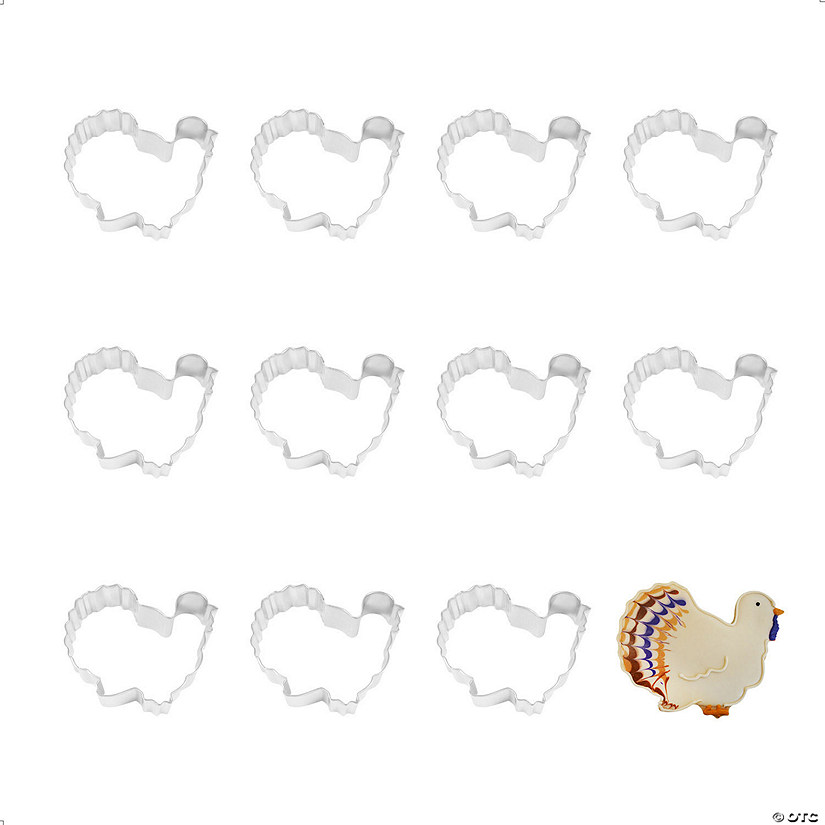 Gobbler Turkey 3.75" Cookie Cutters Image