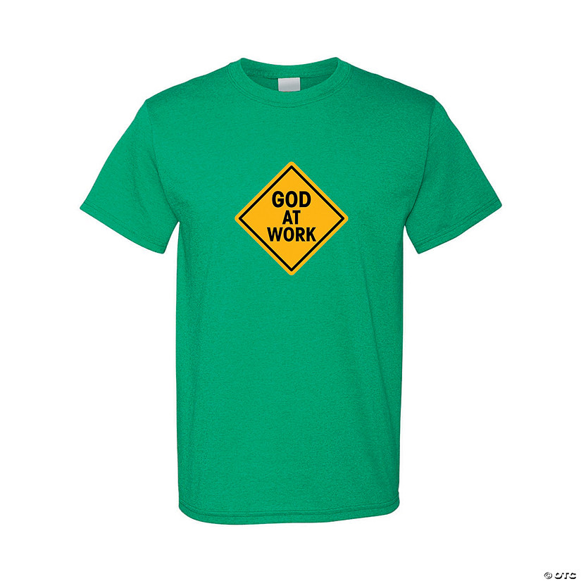 God at Work Adult&#8217;s T-Shirt Image