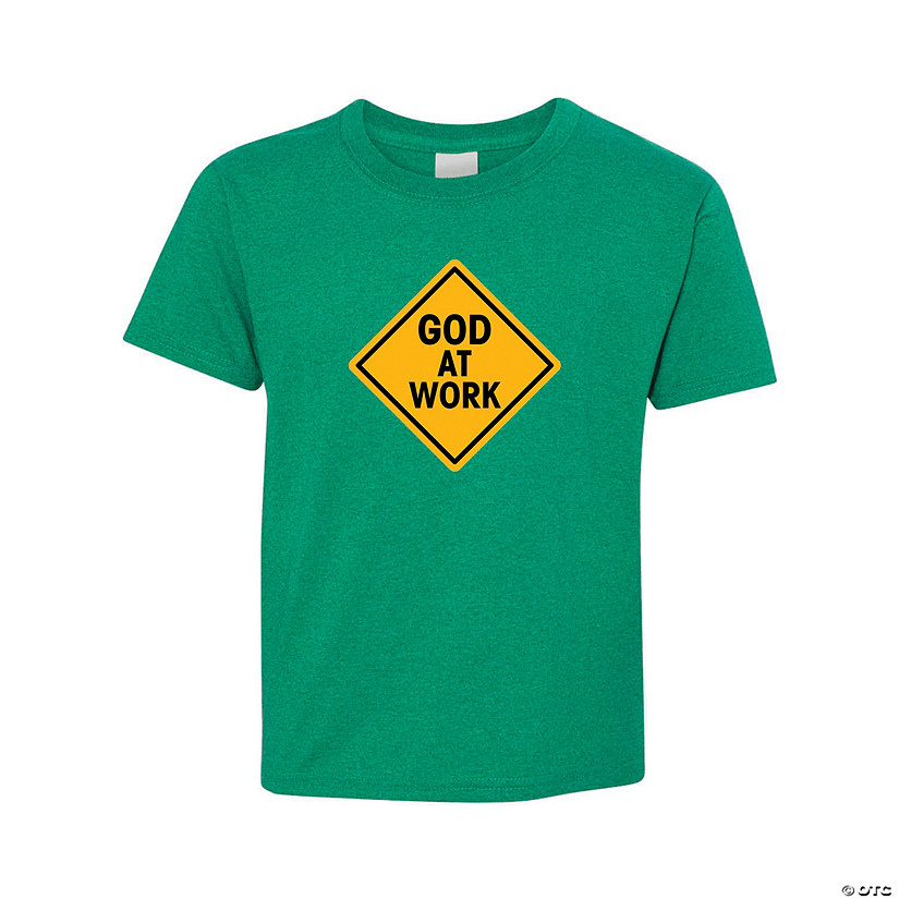 God at Work Youth T-Shirt Image