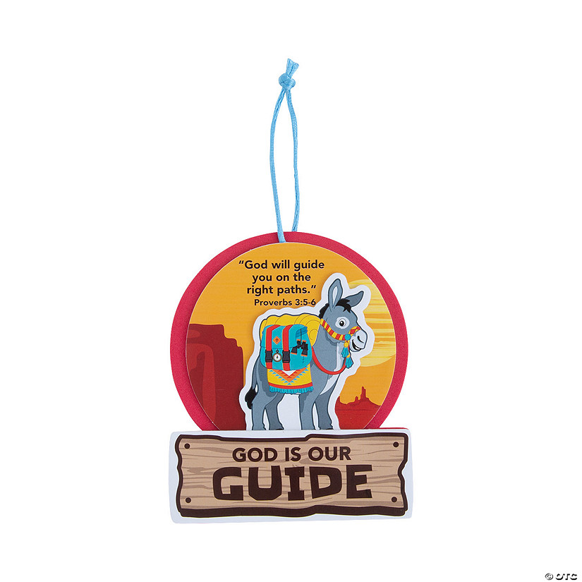 God Is Our Guide Ornament Craft Kit - Makes 12 Image