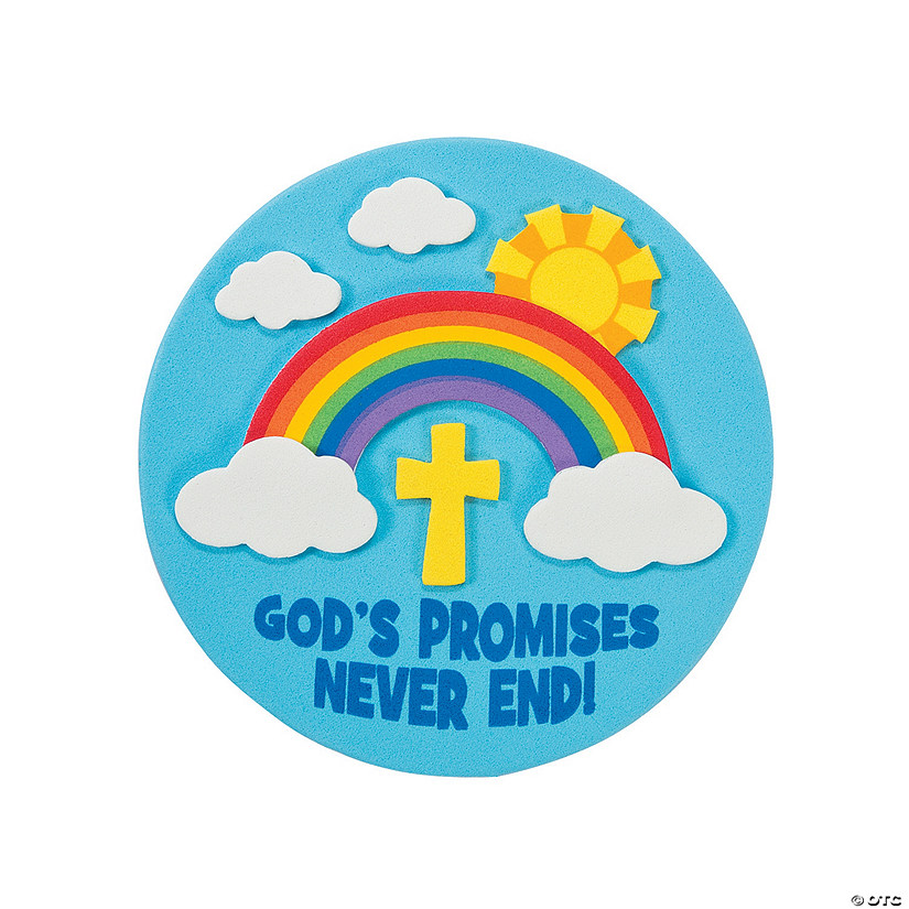 God&#8217;s Promises Never End Magnet Craft Kit - Makes 12 Image