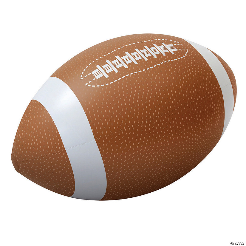 GoFloats 4' Giant Inflatable Football - Made From Premium Raft Grade Vinyl Image