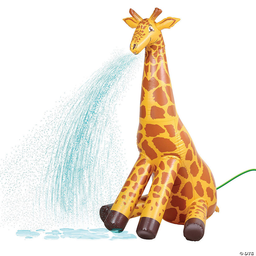 GoFloats Giant Inflatable Giraffe Party Sprinkler Image