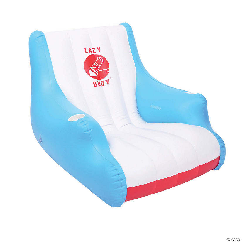 GoFloats Lazy Buoy Floating Lounge Chair with Cup Holders Image