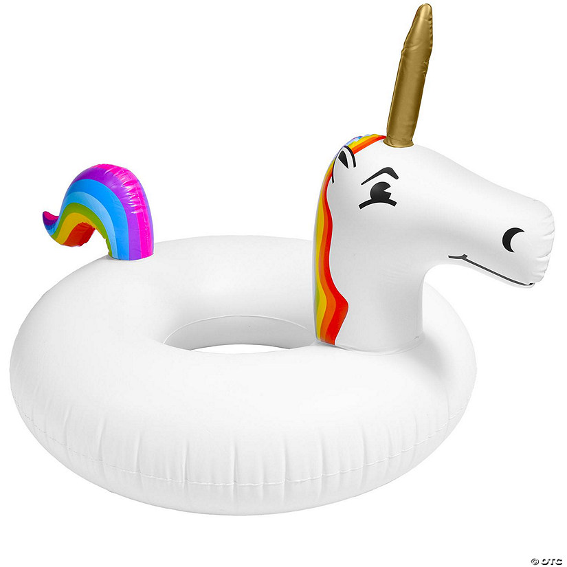 Gofloats unicorn party tube inflatable raft Image