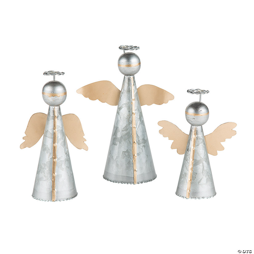 Gold & Silver Angels - 3 Pc. Image