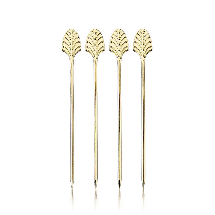 Gold Art Deco Cocktail Picks Image