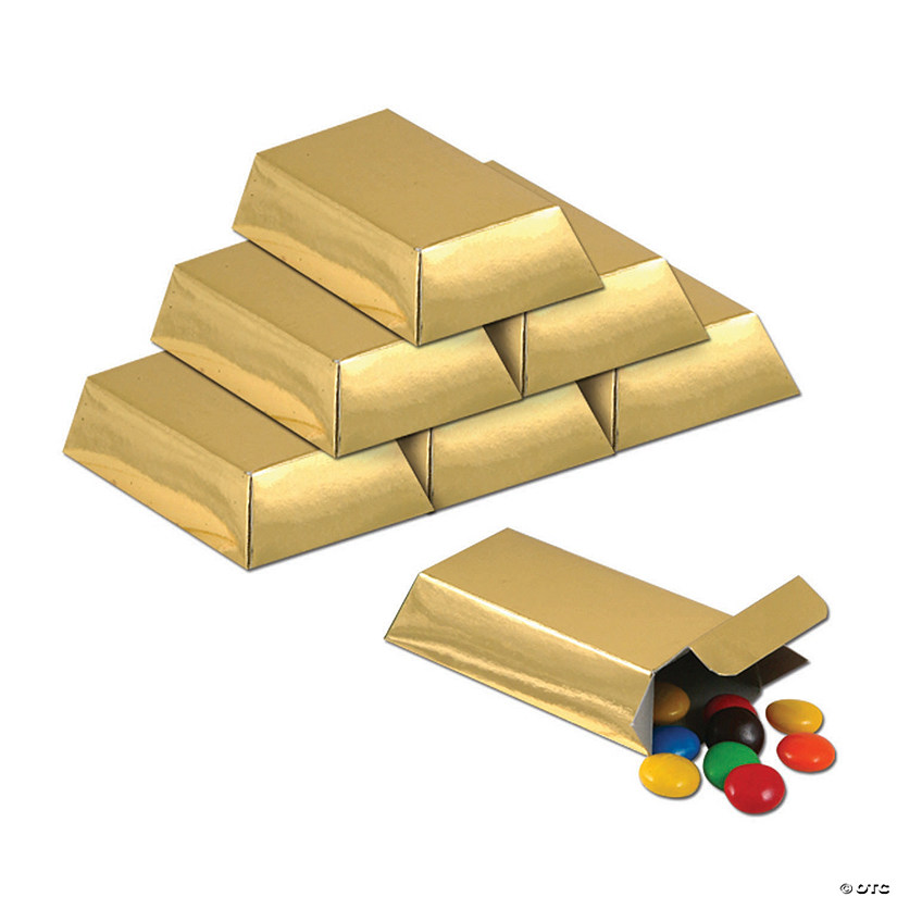 Gold Bar Favor Boxes Discontinued