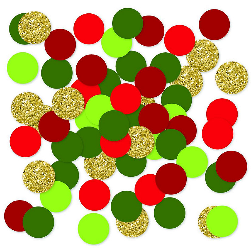 Gold Christmas Confetti 180-Pack Image