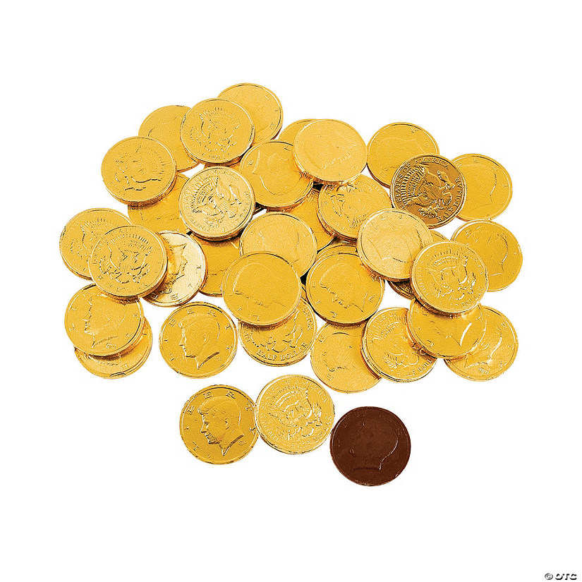 Gold Coins Chocolate Candy