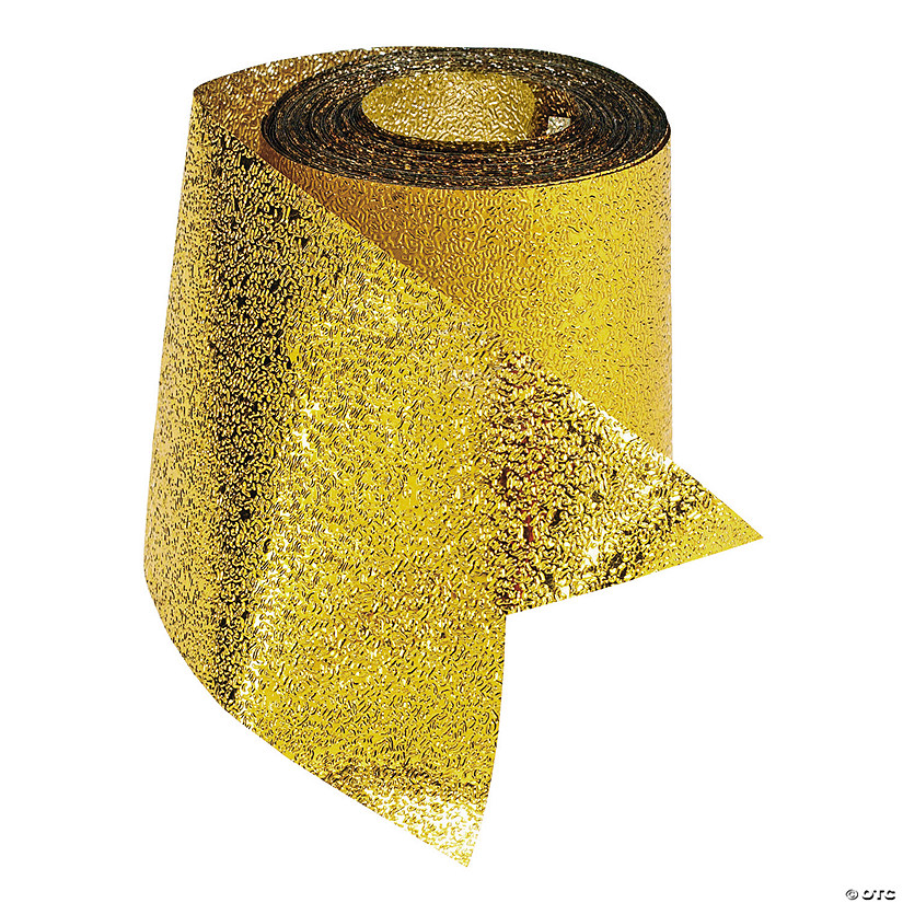 Gold Crackle Foil Streamers Discontinued