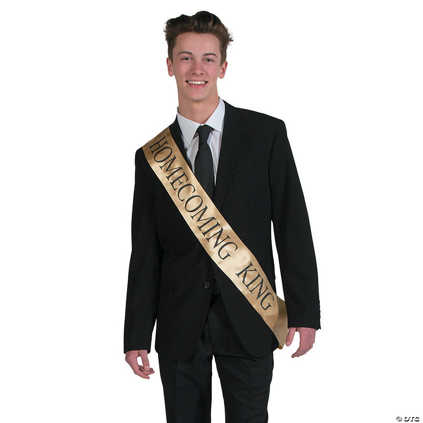 Gold King Sash Oriental Trading