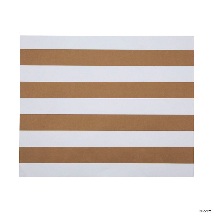 Gold Stripe Placemats Oriental Trading