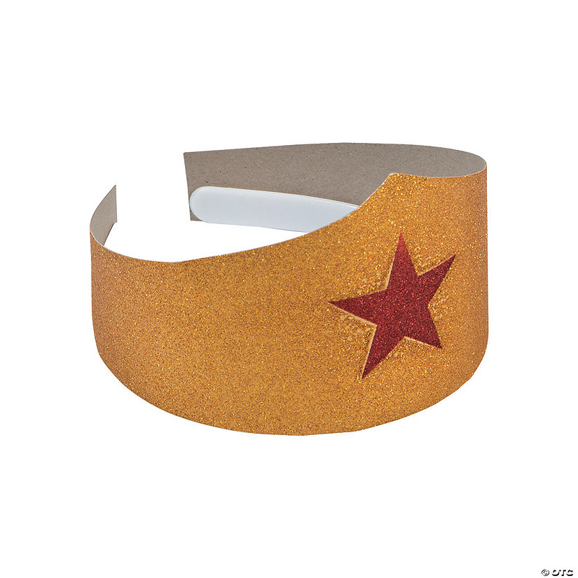 Gold Superhero Tiaras Oriental Trading