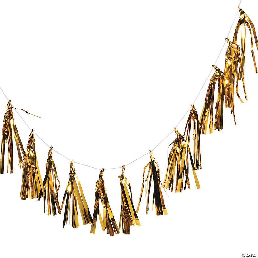 Gold Tassel Garland Oriental Trading