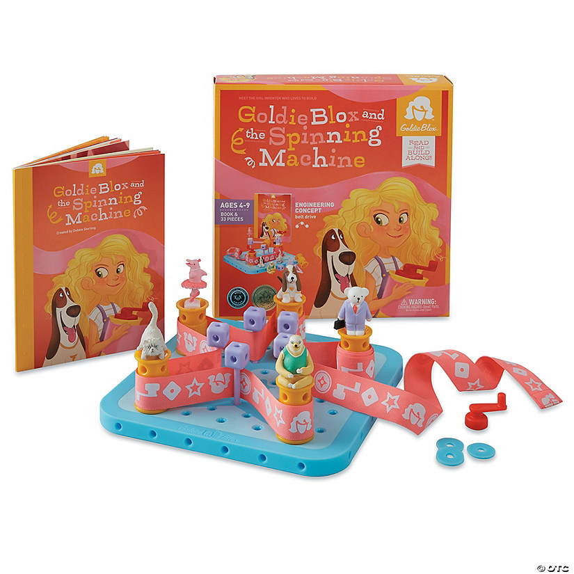 Goldie Blox and the Spinning Machine Image