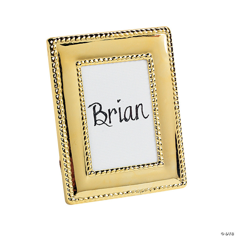 Goldtone Frame Place Card Holders Discontinued