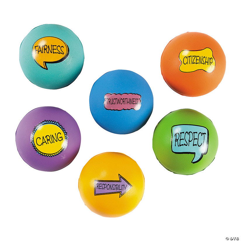 Good Character Stress Balls 12 Pc.