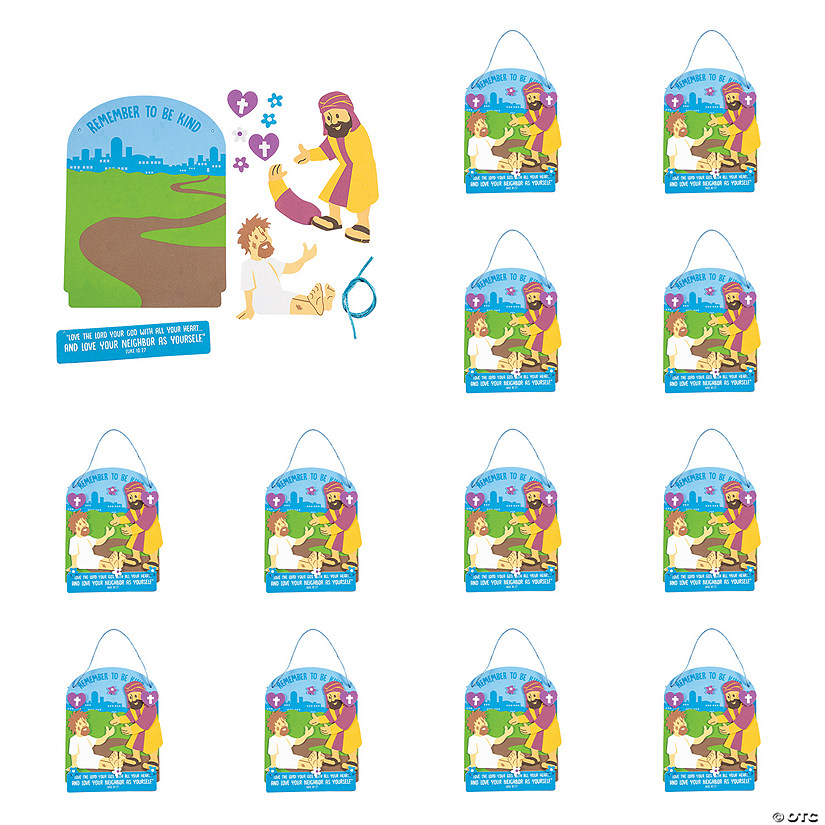 Good Samaritan Sign Craft Kit Makes 12 Oriental Trading