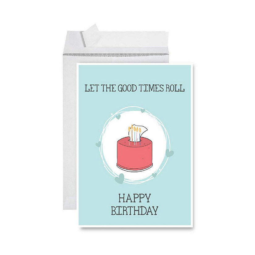 Good Times Roll TP Cake 8.5x11in Image