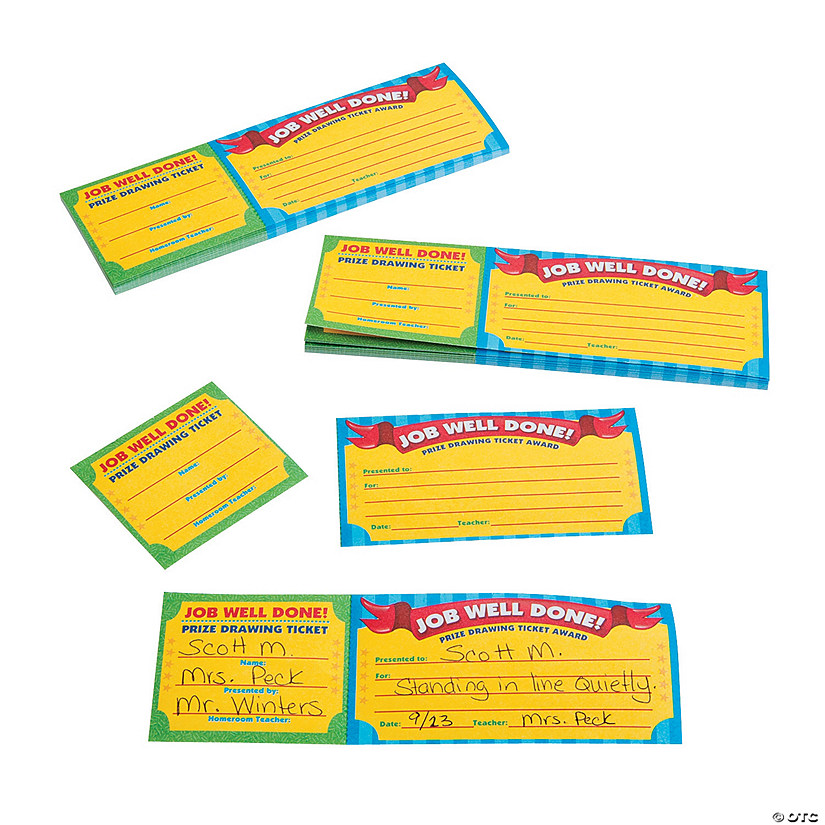 Good Work Ticket Awards Discontinued