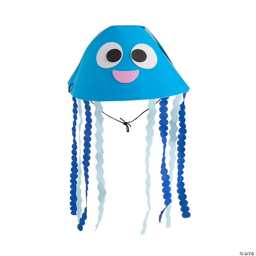 Goofy Jellyfish Hat Craft Kit - Makes 12 Image