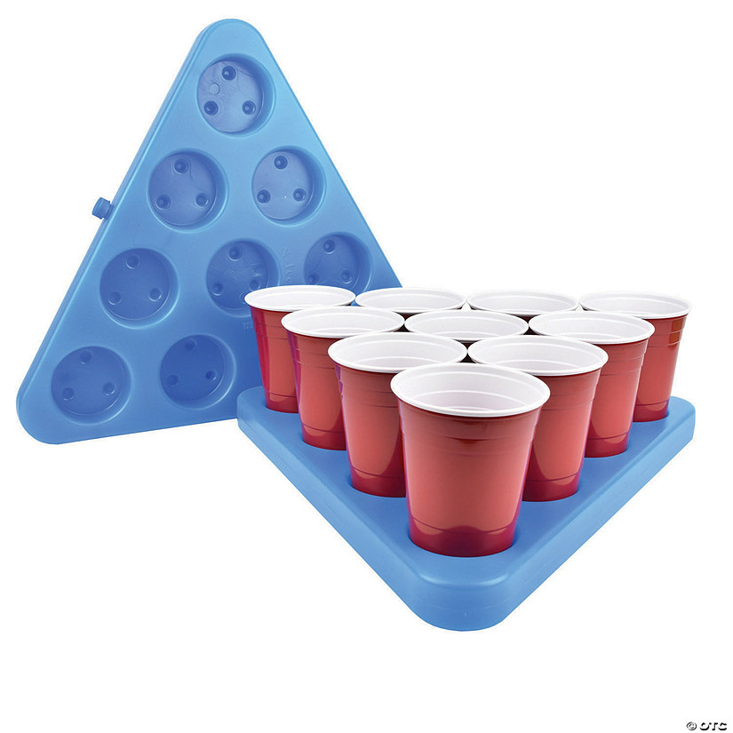 GoPong N-Ice Rack Freezable Beer Pong Rack Set, Includes 2-Racks, 3-Balls and Rules Image