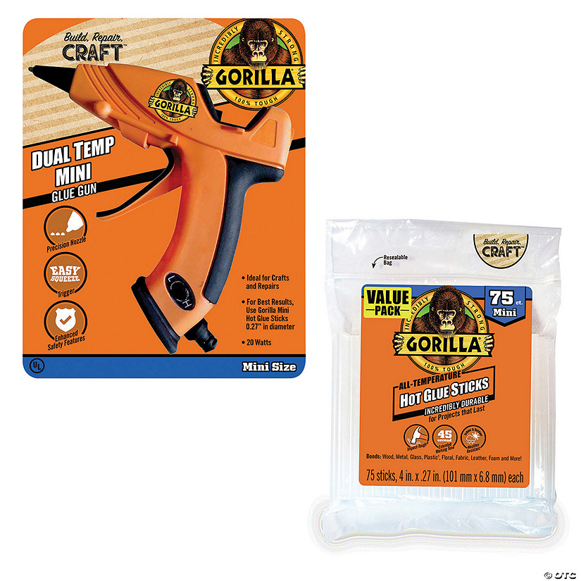 Gorilla Glue Gun Supply Kit 76 Pc. Oriental Trading