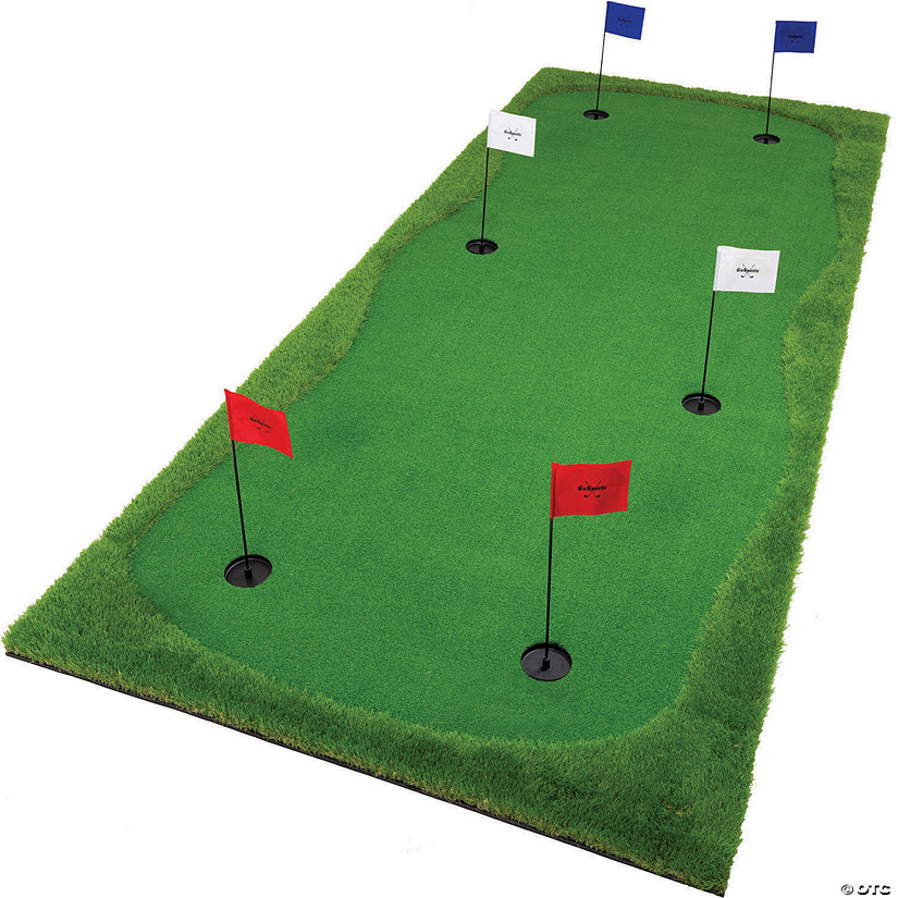 GoSports 12'x5' Golf Putting Green for Indoor & Outdoor Putting Practice Image