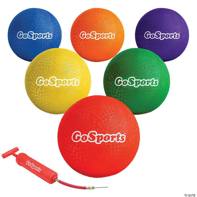 GoSports 8.5" Playground Ball, Set of 6 Image