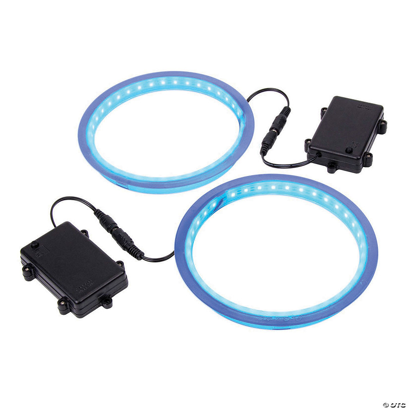 GoSports Cornhole Light Up LED Ring Kit 2pc Set - Blue Image