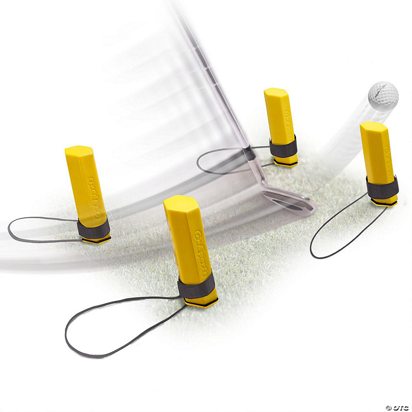 Gosports golf hex track swing path training pylons - fix slices, hooks, alignment and more Image