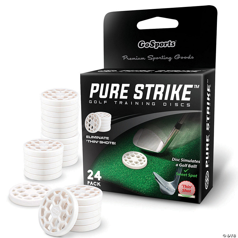 GoSports Golf Pure Strike Golf Training Discs - 24 Pack Image