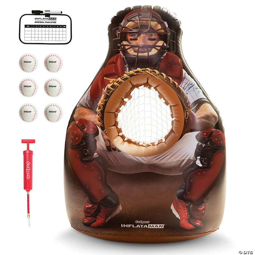 GoSports Inflataman Baseball Toss Challenge Image