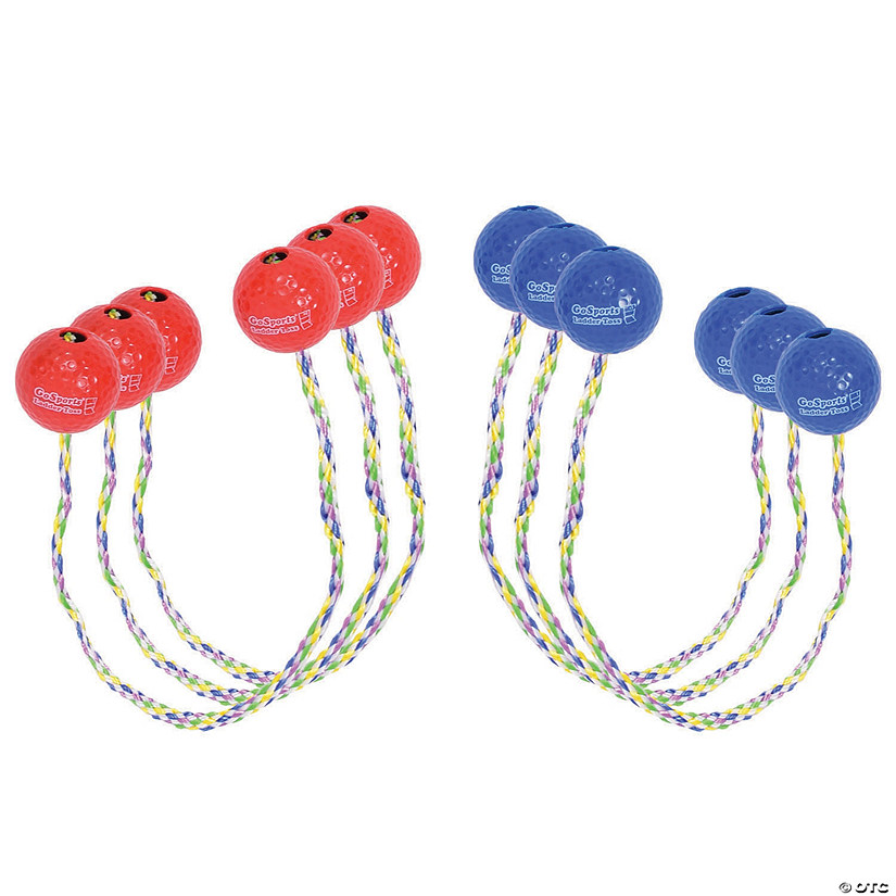 GoSports Ladder Toss Bolo Replacement Set with Real Golf Balls (6-Pack) Image