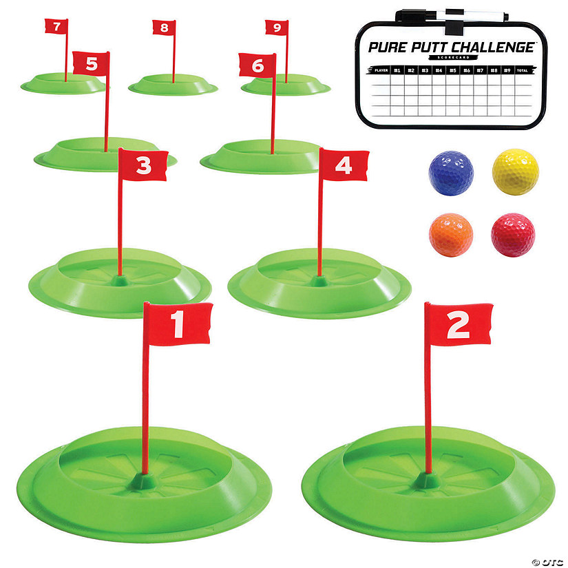 GoSports: Pure Putt Challenge Mini Golf Game Set Image