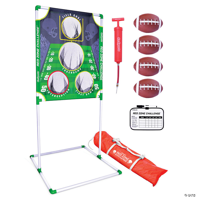GoSports Red Zone Challenge Football Toss Game Image