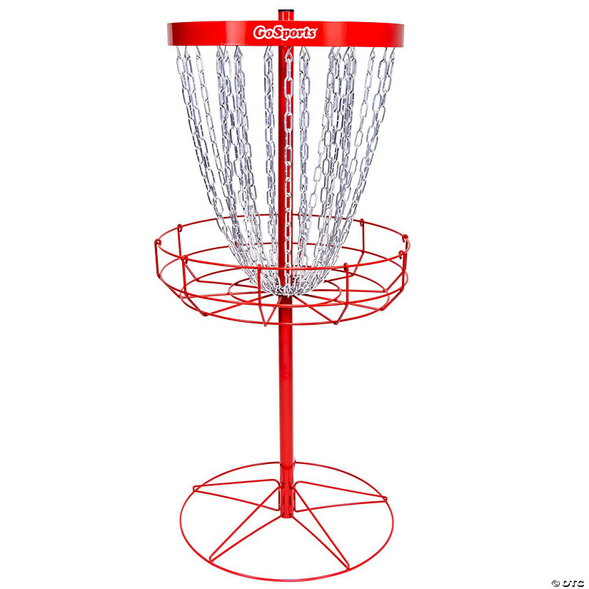 Gosports regulation disc golf basket - 24 chain portable disc golf target Image