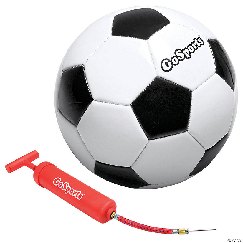 GoSports Size 5 Classic Soccer Ball with Premium Pump Image