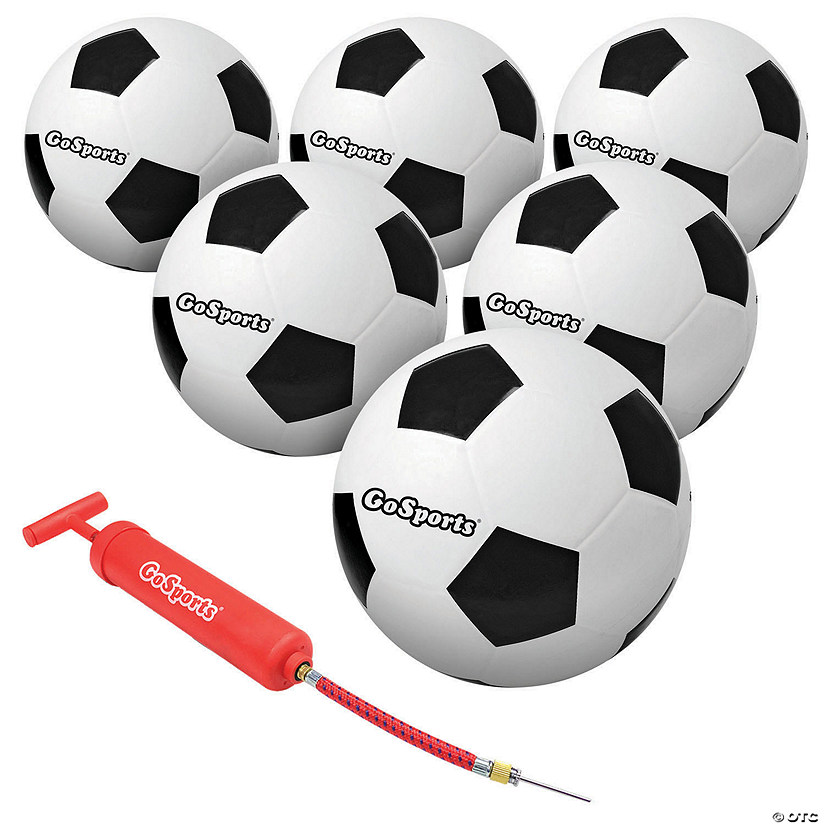 GoSports Size 5 Soccer Balls - 6 Pack Image