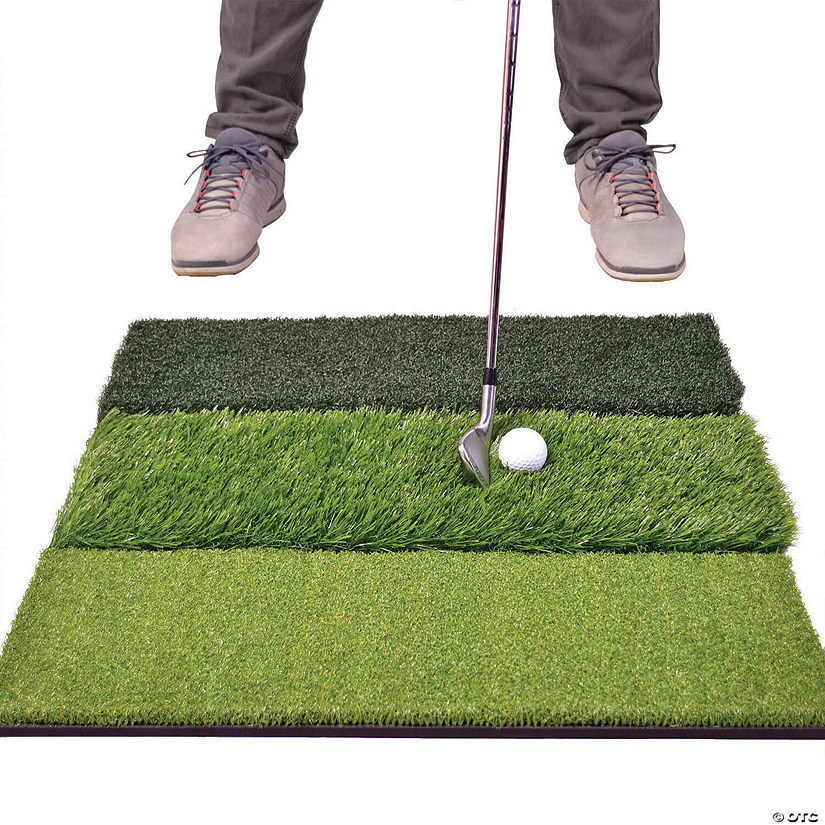 GoSports Tri-Turf XL Golf Practice Hitting Mat Image