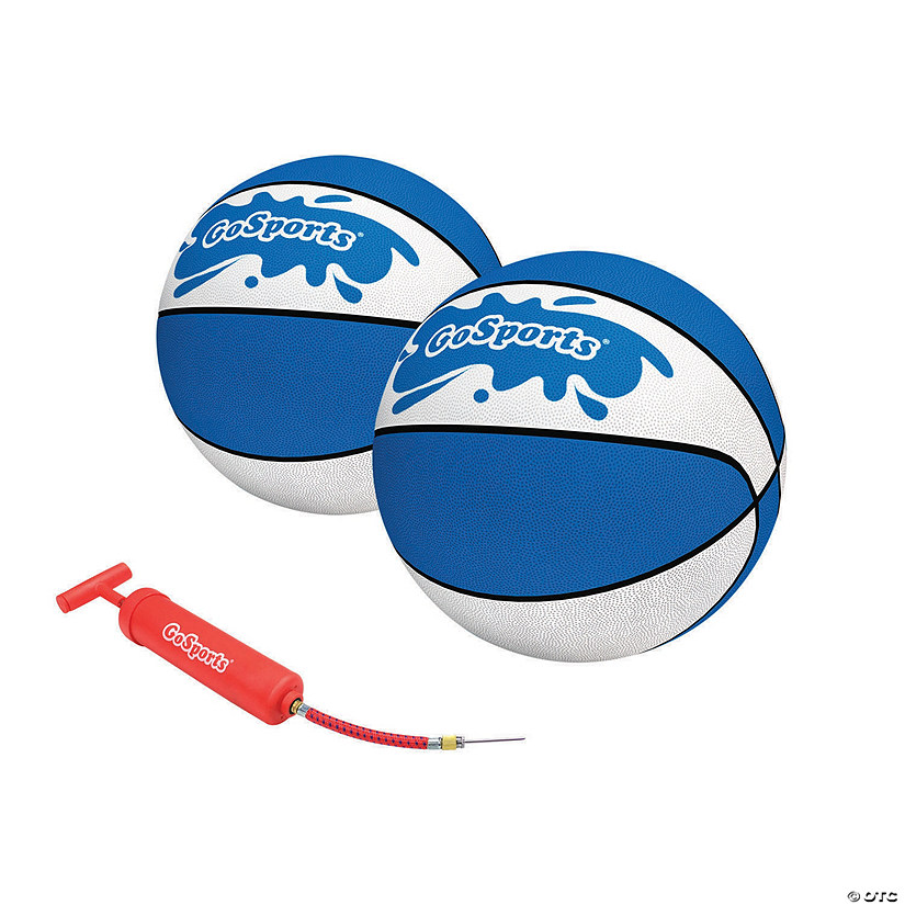 GoSports Water Basketball 2 Pack - Size 6 (9"), Great for Swimming Pool Basketball Hoops Image